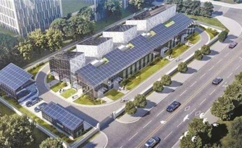 碲化鎘發(fā)電玻璃助力廈門(mén)首個(gè)110千伏零碳變電站封頂